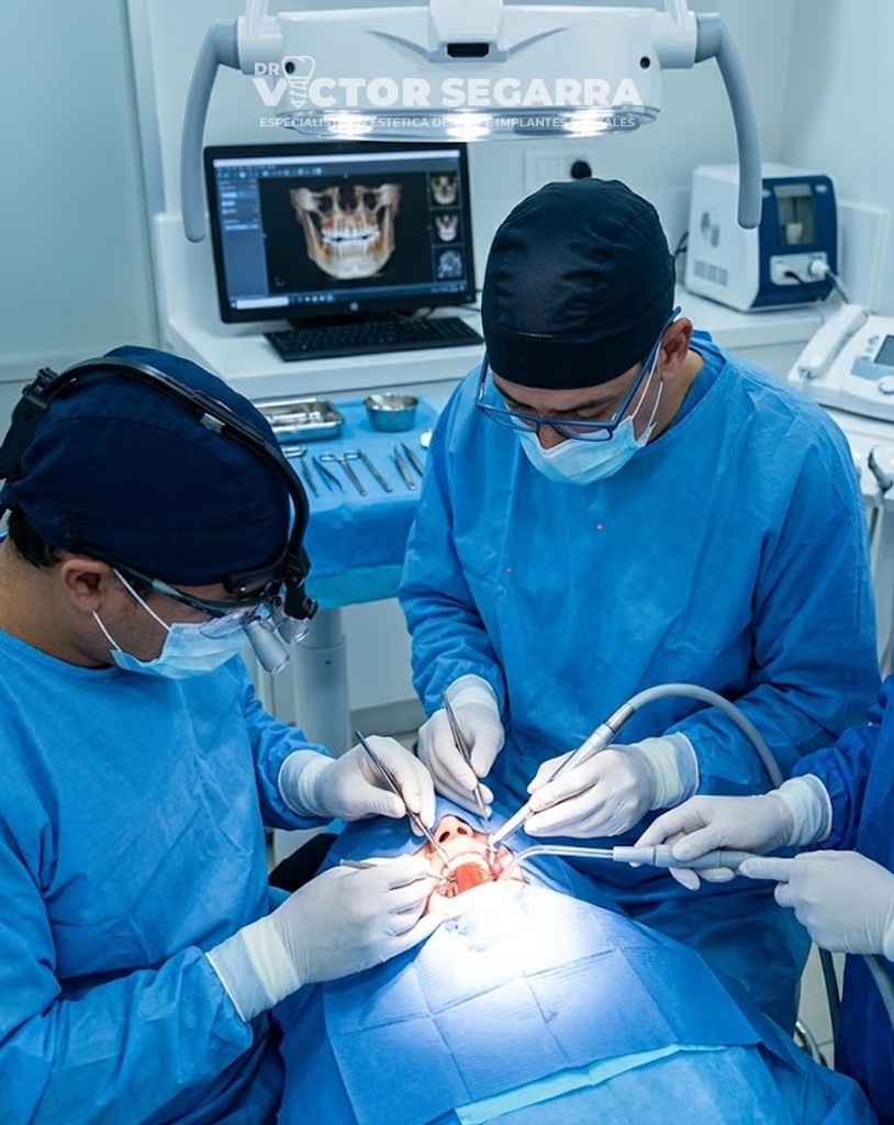 Dr. Víctor Segarra en cirugía guiada de alta precisión